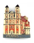 souvenir, magnet, handmade, Vilnius, ceramic.