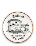 magnet, tallinn, souvenir, porcelain, plate, suvenirid, estonia, eesti