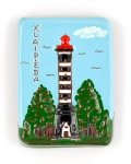 magnet, Klaipeda, lighthouse, souvenir.